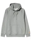 Carhartt Chase Hooded Sweatshirt In Gray