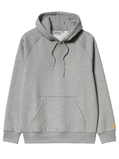 Carhartt Chase Hooded Sweatshirt In Gray