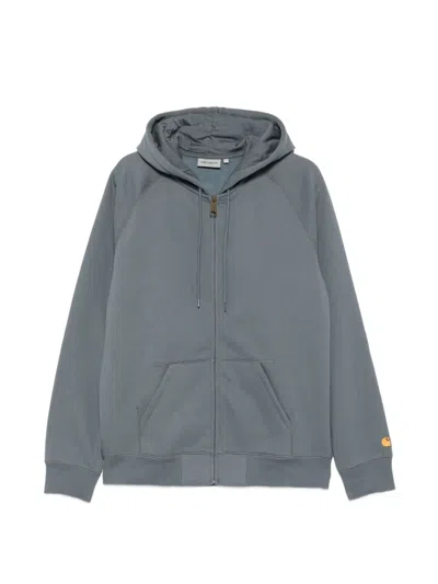 Carhartt Chase Hoodie In Blue