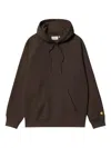 Carhartt Chase Hoodie In Brown