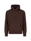 Carhartt Wip Chase Hoodie With Embroidered Logo In Brown