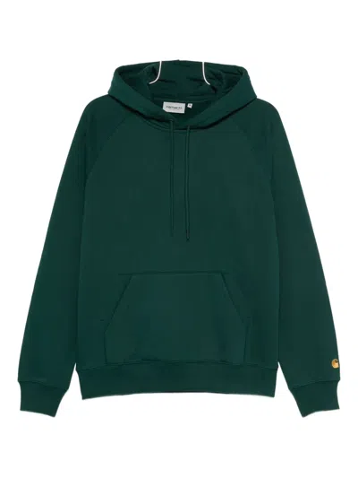 Carhartt Chase Hoodie In Green