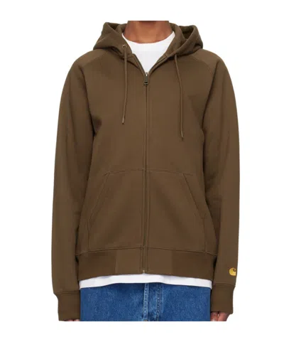 Carhartt Chase Hoodie In Green