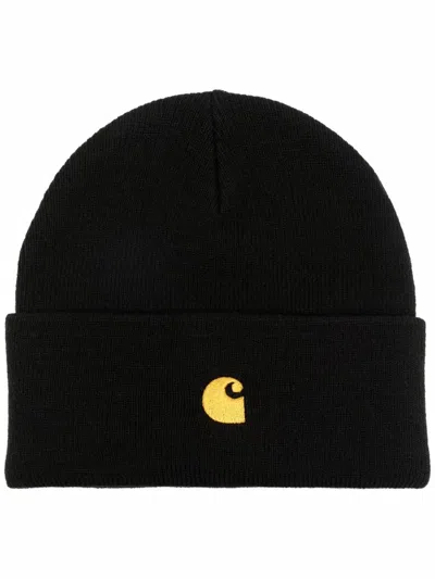 Carhartt Chase Knit Beanie In Black
