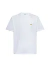 Carhartt Logo-embroidered Crew-neck T-shirt
