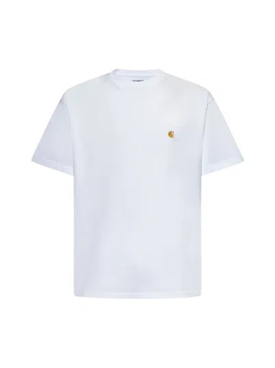 CARHARTT CHASE LOGO COTTON T-SHIRT BY CARHARTT WIP