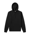 Carhartt Wip Cotton-blend Hoodie With Logo Print In Black