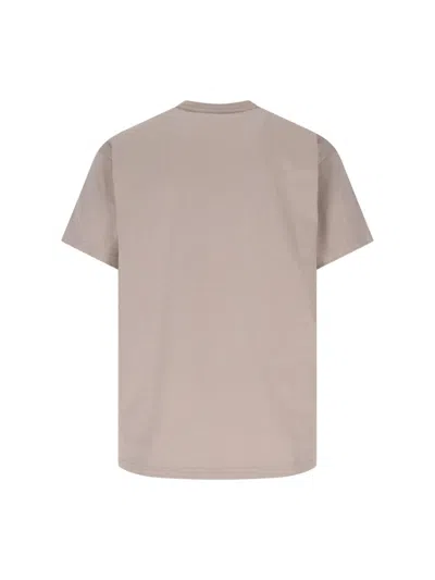 Carhartt Crew Neck Short Sleeve T-shirt Design In Neutral