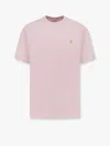 Carhartt T-shirt With Logo In Pink
