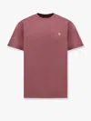 Carhartt Carhart Wip Chase T-shirt In Pink