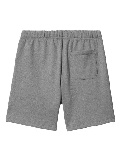 Carhartt Chase Pocket-detail Track Shorts In Gray