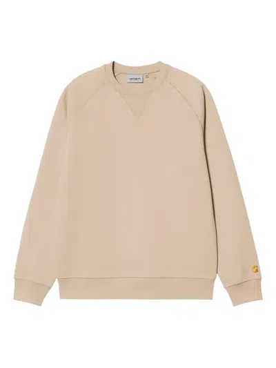 Carhartt Chase Raglan-sleeve Sweatshirt In Neutral