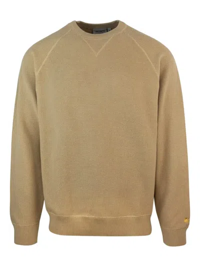 Carhartt Chase Raglan-sleeve Waffle-knit Jumper