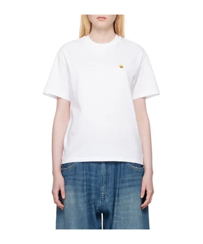 Carhartt Chase Short-sleeved T-shirt In White