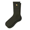 Carhartt Chase Socks Olive In Green