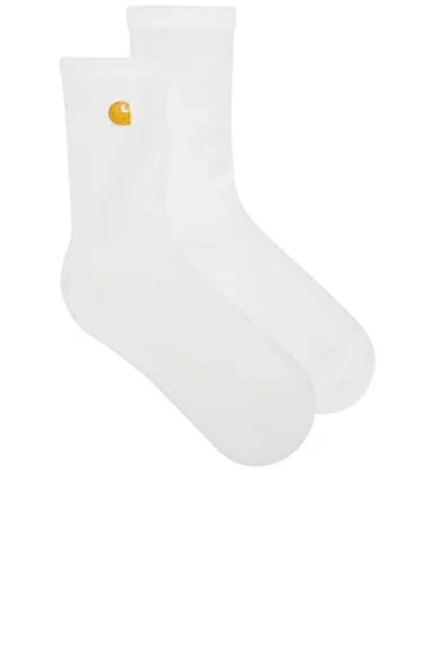 Carhartt Chase Socks In White