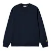 Carhartt Long-sleeve Crew-neck Sweatshirt In Mizar