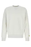 Carhartt Light Grey Cotton Blend Crew Neck Sweater