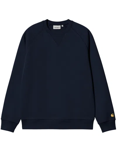 Carhartt Chase Sweatshirt In Blue