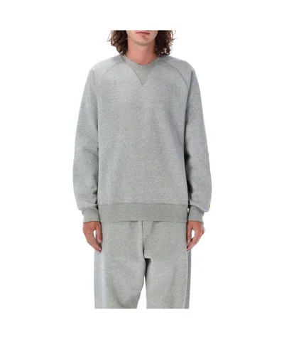 CARHARTT CARHARTT WIP CHASE LOGO-EMBROIDERED CREWNECK SWEATSHIRT