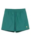 Carhartt Chase Swim Trunks In Green