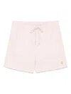 Carhartt Chase Swim Trunks In Pink