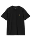 Carhartt Chase T-shirt In Black