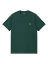 Carhartt Chase T-shirt Black In Black