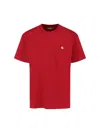 Carhartt T-shirt  Wip Men Color Burgundy