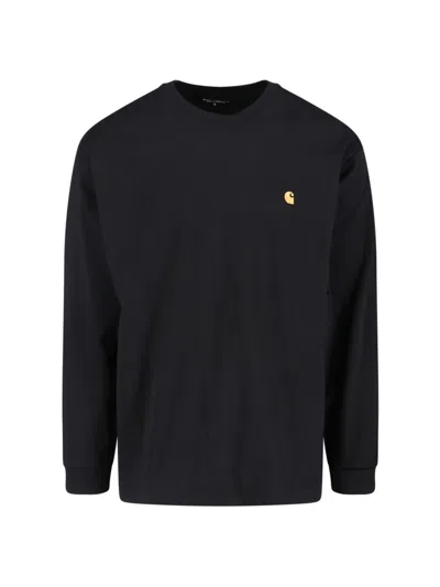 Carhartt 'chase' T-shirt In Black  