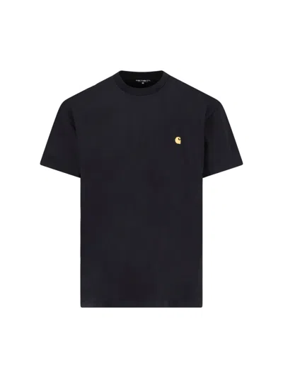 Carhartt Chase T-shirt In Black