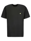 Carhartt Short Sleeve Chase T-shirt In Black Gold