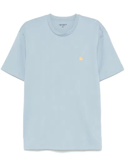Carhartt Chase T-shirt In Blue