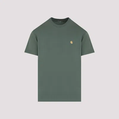 Carhartt Green Cotton Chase T-shirt