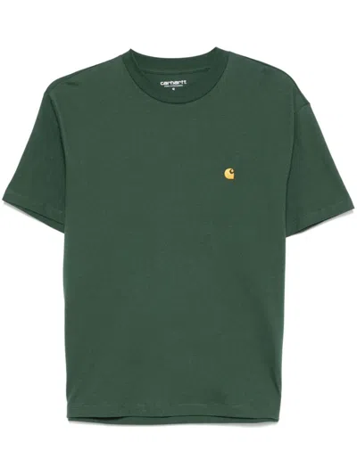 Carhartt Chase T-shirt In Green