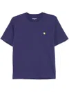 Carhartt Chase T-shirt In Purple