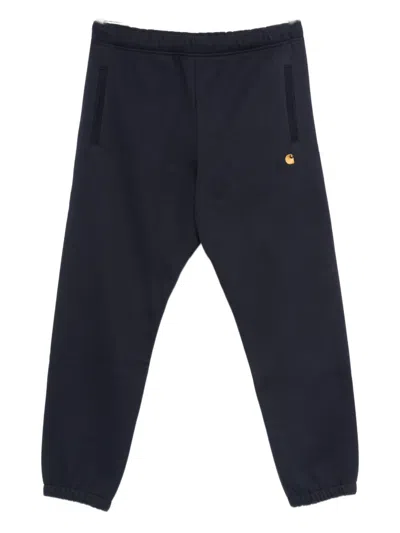 Carhartt Chase Track Pants In Blue