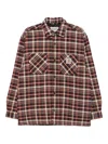 Carhartt Plaid Pattern Long Sleeve Shirt Jacket In Multi