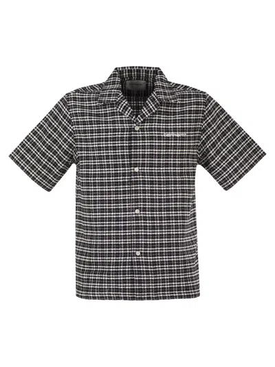 Carhartt Wip Checked Cotton Shirt In Animal Print