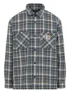 Carhartt Wip Cronyn Dark Navy Cotton Shirt Jacket In Blue