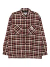 Carhartt Medium-weight Check Overshirt With Button Closure In Multi