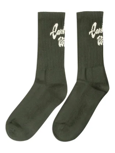 Carhartt Chedda Socks In Green
