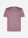 Carhartt Short Sleeve Pocket T Shirt Daphne In Daphne