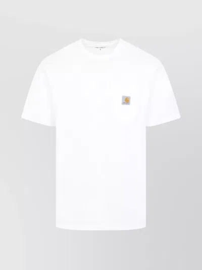 CARHARTT CHEST POCKET LOGO PATCH T-SHIRT