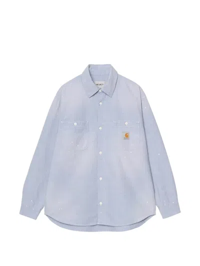 Carhartt Chest-pocket Logo-detail Shirt In Multi