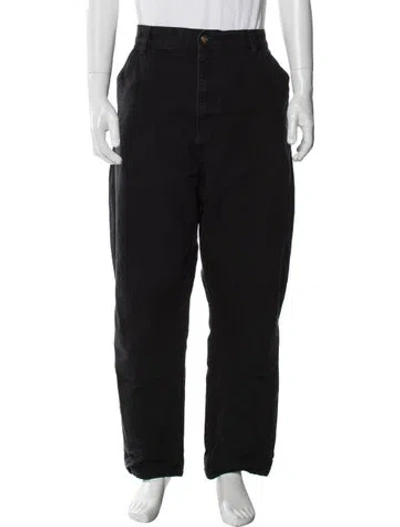 Pre-owned Carhartt Chinos In Black