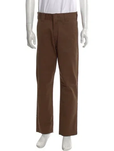 Pre-owned Carhartt Chinos In Brown