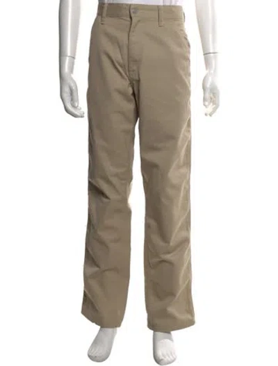 Pre-owned Carhartt Chinos In Neutral