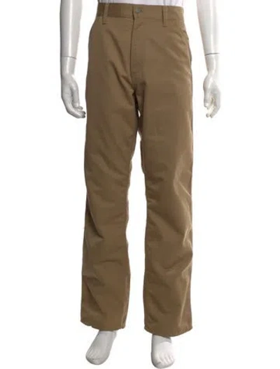 Pre-owned Carhartt Chinos In Neutral
