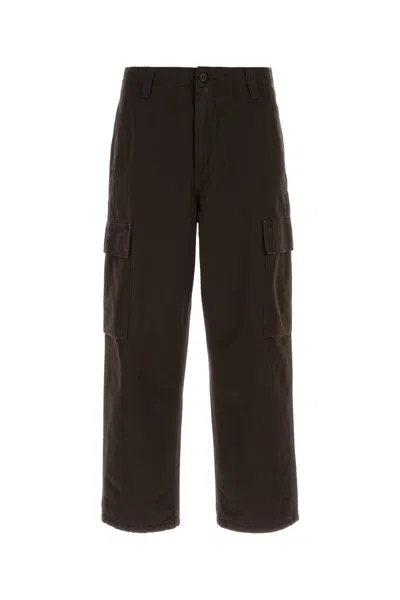 Carhartt Chocolate Canvas Kade Cargo Pant In Brown